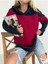 Kadın Kopüşonlu Triko Sweatshirt 1