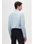 Ds Damat Slim Fit Lacivert/açık Mavi Italyan Yaka Dar Kesim Klasik Kravatlık Uzun Kollu Kolay Ütülenebilir Nefes Alan 2'li Gömlek 5