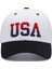 2024 Yeni Moda Fastball Şapka Klasik Abd Işlemeli Amerikan Bayrağı Beyzbol Şapkaları Erkekler Kadınlar Için Snapback - Seçenek Beyaz (Yurt Dışından) 1