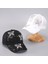 Kadınlar Için Yaz Dantel Çiçekli Beyzbol Şapkaları Kelebek Yapay Elmas Nefes Alabilen File Snapback Şapka Hip Hop - Seçenek C-Beyaz (Yurt Dışından) 3