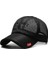 Kanada Yaz Erkek Örgü Şapka Beyzbol Şapkası Erkekler Kadınlar Için Katı Açık Hava Moda Spor Snapback Şapka Nefes Alabilir - Seçenek Siyah (Yurt Dışından) 1