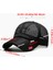 Kanada Yaz Erkek Örgü Şapka Beyzbol Şapkası Erkekler Kadınlar Için Katı Açık Hava Moda Spor Snapback Şapka Nefes Alabilir - Seçenek Siyah (Yurt Dışından) 3