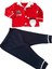 Erkek Bebek Erkek Çocuk Yeni Yıl Pijama Noel Baba Pijama Yılbaşı Pijama 4