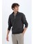 Relax Fit Dik Yaka Fermuarlı Basic Düz Kalın Sweatshirt E5334AX24WN 4