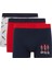 Yılbaşı Temalı Regular Fit 3'lü Boxer B0560AX23AU 1