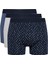 Regular Fit Baskılı 3'lü Boxer E0027AX24WN 1