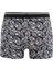 Regular Fit Desenli 3'lü Boxer B0577AX24WN 3