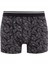 Regular Fit Desenli 3'lü Boxer B0577AX24WN 5