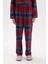 Fall in Love Pijama Takımı Kareli Flanel Uzun Kollu Üst Esnek Belli Uzun Alt V4015AZ24WN 6