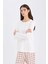 Fall in Love Pijama Takımı Uzun Kollu Üst Kareli Esnek Belli Uzun Alt D2266AX24WN 4