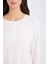 Fall in Love Pijama Takımı Uzun Kollu Üst Kareli Esnek Belli Uzun Alt D2266AX24WN 5