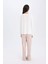 Fall in Love Pijama Takımı Uzun Kollu Üst Kareli Esnek Belli Uzun Alt D2266AX24WN 7