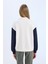 Oversize Geniş Kalıp Polo Yaka Baskılı Kalın Sweatshirt E1852AX24WN 6