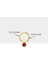 Yuvarlak Yakutlu Halka Piercing, 10 Mm, 1.2 Mm, 14K Sarı-Beyaz-Kırmızı Altın | LC00051R 4