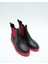 Akınal Bella Naylon Erkek Çizme , Siyah Kırmızı 1