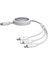 FREE2DRAW 100W 3in1 1.1m Usb-C Şarj Kablo 2