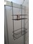 Duşa Kabin Rafı Askılı 2 Katlı - 62X21X27 cm Siyah Boyalı ( LV-73858 ) 2