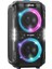 W-Kıng T9PRO Bluetooth Hoparlör 250W Partybox 24S Dinleme Işıklı Ipx5 Kablosuz Stereo Tws Ses Bombası Siyah 1