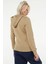 Women's Drew Peak Pull Hoodie Flax Kadın Kapüşonlu Sweatshirt Bej 2