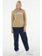 Women's Drew Peak Pull Hoodie Flax Kadın Kapüşonlu Sweatshirt Bej 3