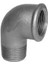 Fitings - Kuyruklu Dirsek Galvaniz 1/2" 1