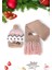 Camel Tank Nakışlı 1-8 Yaş Çocuk Atkı ve Bere Takımı 1