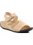 Bej Kadın Düz Sandalet 1