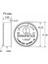 DS1990A Ibutton Tag DS1990-F5 Etiket Anahtar Güvenlik Akbil Personel Takip Kapı Giriş 10