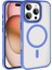 Apple iPhone 16 Pro Max Kılıf Kablosuz Şarj Magsafe Köşe Korumalı Darbe Emici Airbag 1