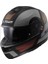 Strobe 2 Orıon Mat Siyah-Mor-Gri Kask 1