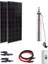 12 V Volt 410 W Watt Güneş Enerjili Dc Dalgıç Pompa Set Solar Sulama Paket Sistem 1