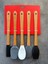 5\'li Isıya Dayanıklı Silikon Spatula Seti Slikon Mutfak Seti Mini Set 2