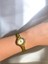 Kadın Ince Kordonlu Vintage Metal Kasa Gold Kol Saat 2 1