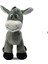 Peluş Oyuncak Sevimli Zebra-Zürafa-Eşşek 30 cm 3 Adet Mega Set 3