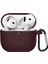Airpods 4.nesil / Anc Liquid Silicone Lansman Bordo 1