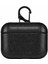 Airpods 4.nesil / Anc Kılıf Litchi Texture Siyah 1