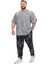 Oversize Teknik Kamulfaj Rag Top T-Shirt Bgsm 3368 5