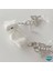 Airpods 4.nesil / Anc Kılıf Kelebek Figürlü Parıltılı Şeffaf 3