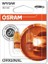 12V 5W T10 Orta Dipsiz Sarı Ikili Blıster Pack 1