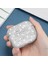 Airpods 4.nesil / Anc Kılıf Diamond Swarovski Görünümlü Taşlı Gümüş 2