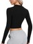 Siyah Darkalıp Slimfit Soft Touch Zipper Kaşkorse Fermuarlı Uzun Kol Body 2