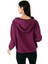 Tracer Kadın Spor Sweatshirt Mürdüm 2