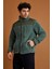 Orbit Erkek Casual Peluş Mont Haki 2