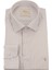 Slim Fit Uzun Kollu Krem Çizgili Erkek Gömlek 506-193-24 1