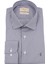 Slim Fit Uzun Kollu Koyu Mavi Çizgili Erkek Gömlek 506-212-24 1
