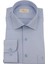 Klasik Kesim Uzun Kollu Mavi Armürlü Erkek Gömlek 460-187-24 1
