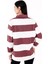 Luxe Kadın Casual Sweatshirt Bordo 4