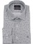 Slim Fit Uzun Kollu Lacivert Baskılı Erkek Gömlek 506-175-24 1