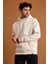 Origin Erkek Hoodie Sweatshirt Bej 1