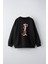 Pembe Panter Baskılı Çocuk Sweatshirt 1
